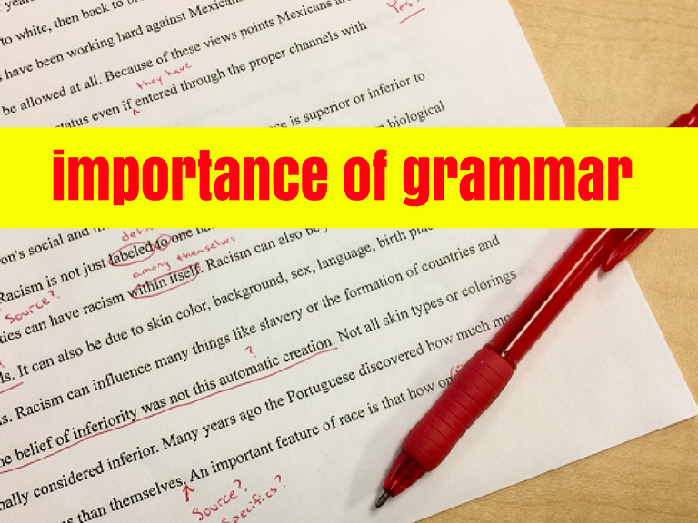 Importance Of Grammar (1)