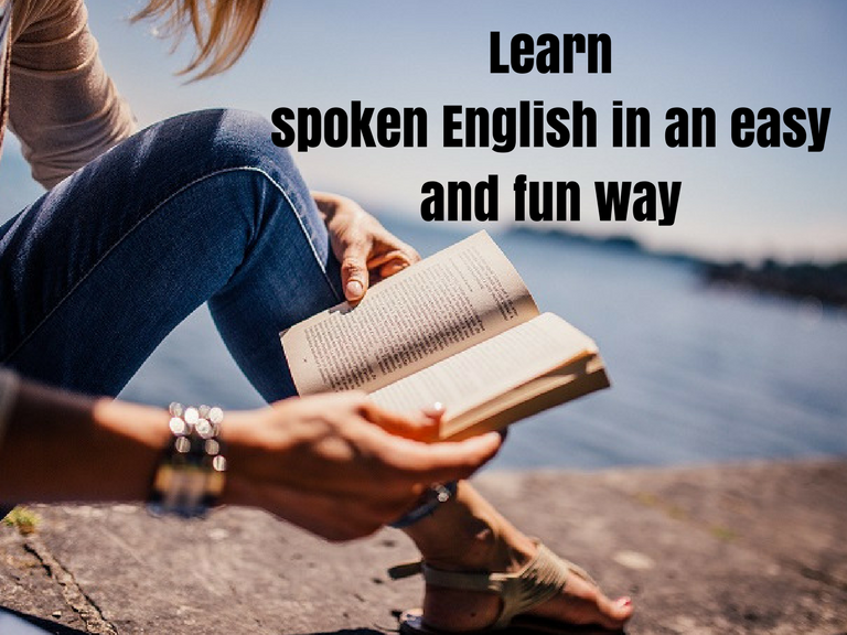Learnspoken English in an easy and fun way